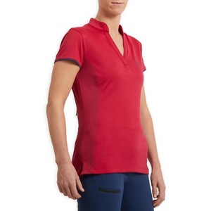 Camisa Casual Transpirable para Mujer, de Manga Corta, Cuello de Algodón, para Equitación y Golf - Product Image 2