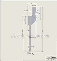 DDM CNC Punch Sheet Metal Mould Press Bending Machine Press Brake Die Set Tool