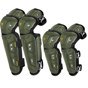 Genouillères de <span class=keywords><strong>moto</strong></span> tout-terrain MOTOWOLF, équipement de protection à trois sections, genouillère, coudières, ensemble complet - Product Image 5