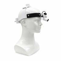 Lampe frontale chirurgicale sans fil rechargeable à LED MB-JD2000 pour ORL, dentisterie, chirurgie vétérinaire, spot réglable
