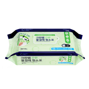 Lớn Dễ Dàng Ướt Lau Vải 40Pcs 37Cm * 22Cm Bền Sợi Nhỏ Vải Cho Lau Sàn Làm Sạch Và Hộ Gia Đình Sử Dụng - Product Image 3