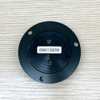Indikator Kemiringan Sudut Kaca Aluminium Berkualitas Tinggi UNIVO Industrial, Inclinometer Gelembung Bulat Tipe Bulls-Eye, Anodized Hitam
