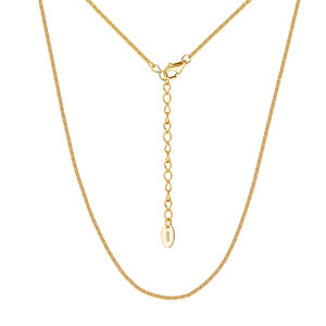 Rinntin Sc82 Sierlijke 14 2 Inch Zilveren Ketting Choker 2.3Mm Chopin Ketting Voor Vrouwen - Product Image 1