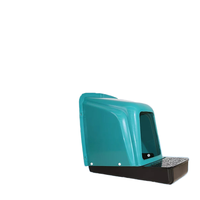 Chuangduo CDN-01 Vente en gros usine Boîte de ponte anti-renversement pour poules Nouveau nid en plastique Équipement d'élevage