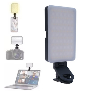 Mini Luz LED RGB Recargable M160 con Logo Personalizado, 2700-6500K, Anillo de Luz para Selfie, Transmisión en Vivo para Teléfono, Laptop y Maquillaje - Product Image 1