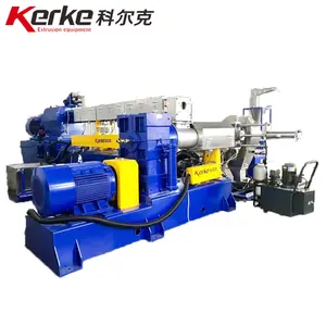 Two stage compounding extruder to process PE carbon black masterbatch PLC