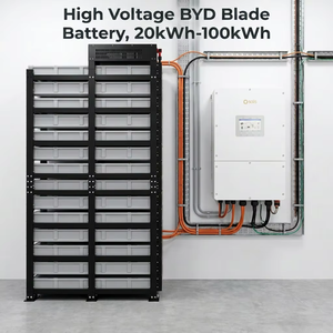 Batería BYD Blade de 100KW 50kW, 358.4V 716.8V 280ah 300ah 100kwh 50kWh, Almacenamiento de Energía Industrial y Comercial, Suministro de Energía Solar - Product Image 1