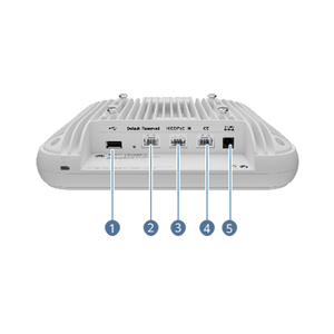 Punto de Acceso (AP) Wi-Fi 6 Airengine 8761-X1 02355JRG 11ax, para interiores, bandas duales de 2.4G 4x4 + 5G 8x8, antena inteligente, 10GE+GE - Product Image 1