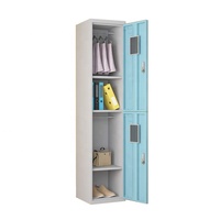 Casier métallique électrostatique Durable à une porte, casier de gymnastique, casier en tissu d'acier