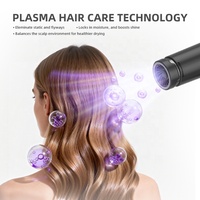 Sèche-cheveux professionnel pliable à haute vitesse pour salon, sèche-cheveux ionique double tension OEM pour hommes