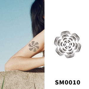 Adesivi per <span class=keywords><strong>Tatuaggi</strong></span> Temporanei con Inchiostro a Base di Succo di Piante, Impermeabili, Semi-Permanenti, Arte Corporea per Uomini <span class=keywords><strong>e</strong></span> Donne, Stencil per <span class=keywords><strong>Tatuaggi</strong></span> - Product Image 2