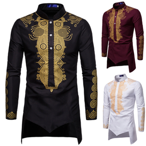 <span class=keywords><strong>Top</strong></span> <span class=keywords><strong>Coat</strong></span> da uomo con stampa in oro caldo a maniche lunghe da uomo - Product Image 4