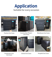 Fabricante de UPS, UPS Industrial Trifásico de 60 kVA, Sistema de Alimentación Ininterrumpida en Línea con Batería Externa para Centro de Datos