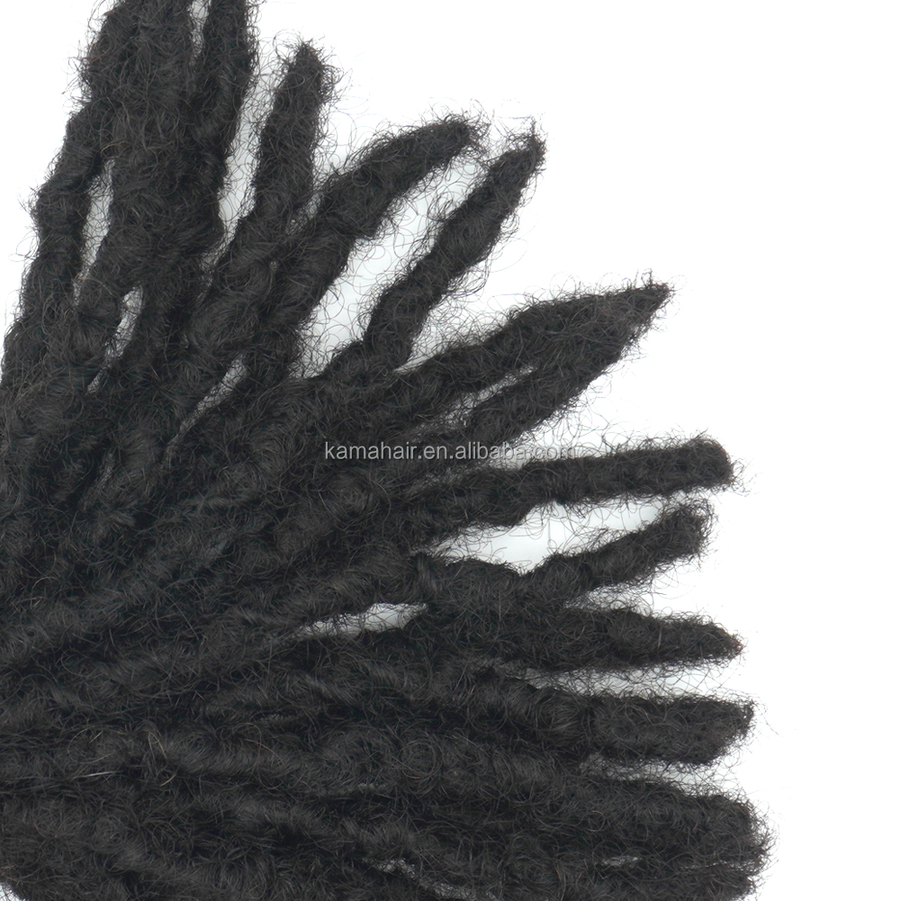 Vast Hair Workshop Craft Detail 12 for [KAMA Locs] Natural Remy Virgin Interlock Loc Extensions Human Hair Tight Afro Kinky Dreadlocks for Black Men/Women