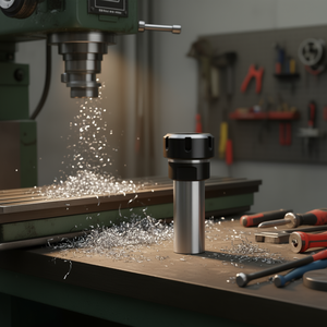 Mandrin cylindrique et conique Morse ER40 pour porte-outil de machine à fraiser - Product Image 3
