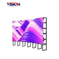LED COB kecil Pixel Pitch Flip-Chip dalam ruangan P0.93 P1.25 P1.56 P1.87 warna penuh layar LED RGB dinding Video