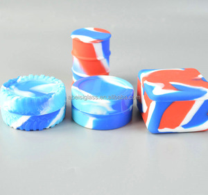 Tùy Chỉnh NON-STICK Slick Dầu Nhỏ Rõ Ràng 5 Ml Silicone Chum Sáp Container - Product Image 6