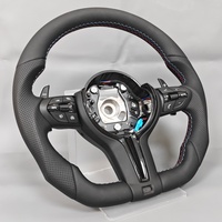 Volant en cuir M personnalisé et confortable pour BMW F21 F22 F30 F32 F33 F34 F36 M2 M3 428i 528i