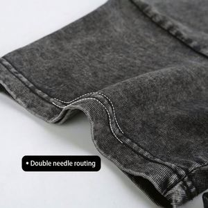 Design Oversized <b>Acid</b> Wash T-Shirt for Men Custom Printed 100% Cotton <b>Drop</b> Shoulder Heavyweight Woven Fabric - Product Image 4