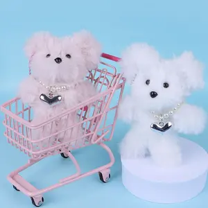 Bohe Love Bear DIY Plush Doll Kit Material Bag Set With Clothes Pipe Cleaner Craft 15mm-30mm Twist Sticks OEM Creative Gift