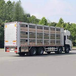 Directo de fábrica DongFeng 8*4 camión de ganado cerdo caballo ganado oveja caja de entrega tamaño personalizado transporte de cerdo - Product Image 6