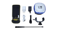 Système RTK GNSS multi-constellations Pilotnav L10 à 1408 canaux, GPS BDS GLONASS Galileo, kit complet de relevé avec collecteur de données