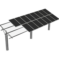 Support de montage de panneau solaire photovoltaïque en acier chinois revêtu de Zn-Al-Mg, profil en C, personnalisé