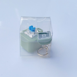 Función creativa de sonido y luz para cargar llavero colgante pequeño en forma de rana Keycap Axles Tester llavero personalizado - Product Image 6