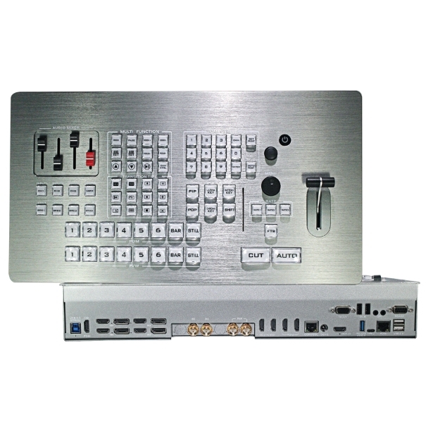 UHD 4K Video Mixer AV Broadcast TV Studio Equipment for Radio & TV Broadcasting DeviceWell UHS6610R