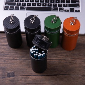 Vente en gros mini étui à cigarettes portable nouveau sac à lèvres cylindrique tendance pour femmes avec porte-clés - Product Image 4