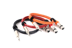 Convertisseur <span class=keywords><strong>XLR</strong></span> argenté de haute qualité Audio 3 broches <span class=keywords><strong>XLR</strong></span> femelle vers vers câble de microphones Jack <span class=keywords><strong>Mono</strong></span> 6.35mm - Product Image 4