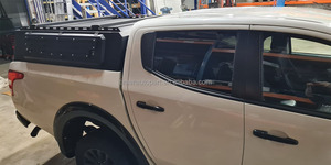 Capot rigide articulé en aluminium pour benne de pick-up <span class=keywords><strong>Mitsubishi</strong></span> Triton <span class=keywords><strong>L200</strong></span> 2015-2019, type <span class=keywords><strong>Hard</strong></span> <span class=keywords><strong>Top</strong></span> / Tailbox - Product Image 4