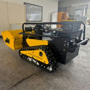 Robot cortacésped de Control remoto inalámbrico de 4 tiempos doméstico, cortador rotativo de orugas de rotación cero, cortacésped vinculado diésel - Product Image 6