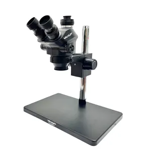 YAXUN mikroskop Stereo Trinocular YX-AK39 ++, mikroskop 7X-50X perbesaran kontinyu untuk ponsel PCB SMD mikroskop perbaikan