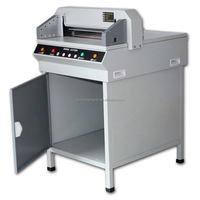 Équipement de bureau numérique 450VG+ Coupe-papier guillotine électrique précis de 50 mm A3 pour imprimerie