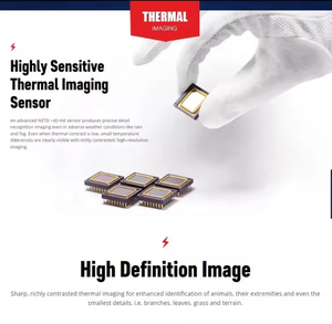 Jumelles thermiques HTI C690 - Longue portée, objectif 50 mm, grossissement 2x/4x, technologie LWIR pour la chasse et les activités de plein air - Product Image 5