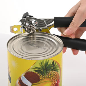 Ouvre-boîte K10 en acier inoxydable, ouvre-bouteille portable multifonctionnel, gadget de cuisine pour ouvrir les aliments en conserve - Product Image 1