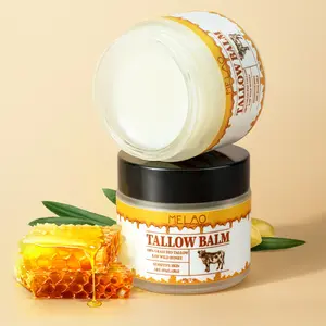 Balsam perawatan kulit balsam wajah Label pribadi Logo kustom bahan khusus rumput balsam lemak sapi