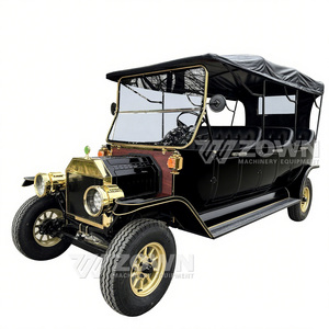 Coche Eléctrico Clásico Europeo Retro de 4 Ruedas con Colores Personalizados para Recorridos Turísticos y Eventos de Boda - Product Image 3