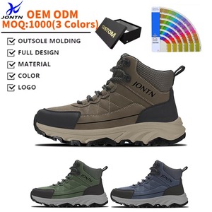 Erkek en iyi puan yalıtımlı ayak bileği iyi su geçirmez hafif seyahat yürüyüş botları kış kar çöl erkek kadınlar için - Product Image 1