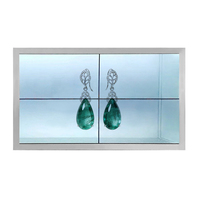 Écran d'affichage numérique transparent couleur pleine 32 pouces pour intérieur, affichage publicitaire OEM, écran de jonction, animation, texte, graphiques