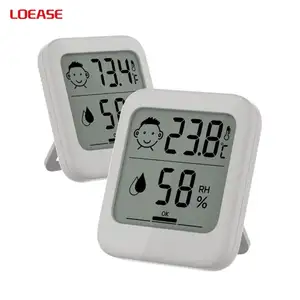 T21B Digital LCD Indoor/Outdoor Thermometer Hygrometer Meter Gauge With Temperature Sensor Battery Powered Home Use