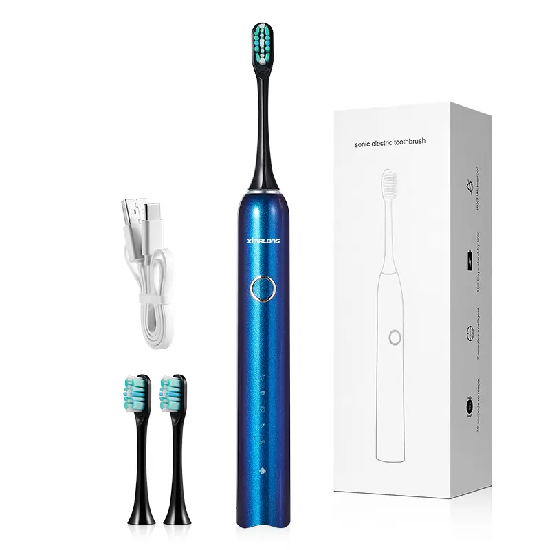 Amazon sells well IPX7 waterproof multifunctional smart sonic electric toothbrush