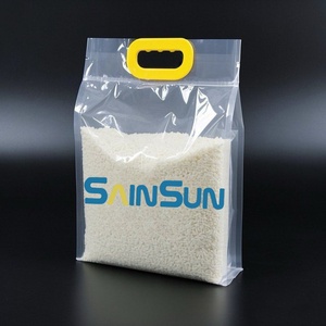 Bolsa de Arroz Laminada con Acabado Mate |   Envases de Plástico Impresos Personalizados de Tacto Suave, 2.5 kg, 5 kg, 10 kg - Product Image 6