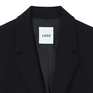 Giacca all'ingrosso nera per gli uomini bella e alla moda in primavera e autunno giacca Casual giacca da <span class=keywords><strong>uomo</strong></span> - Product Image 3