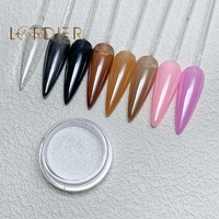 Vente flash : Poudre de chrome super brillante pour ongles, effet miroir transparent, fournitures pour ongles