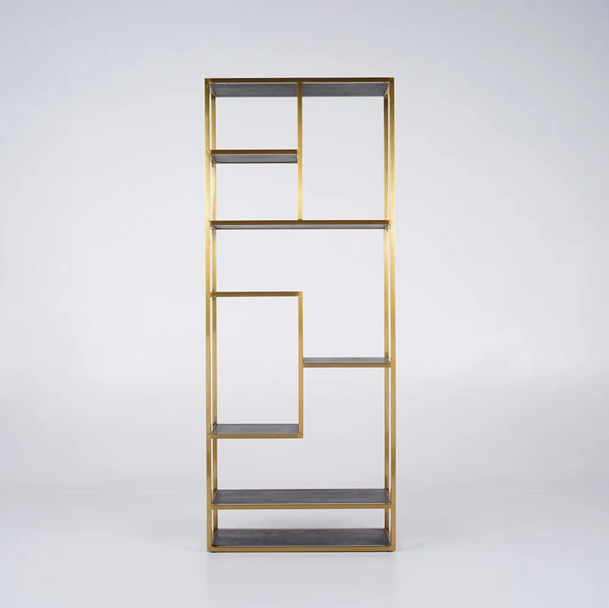 bookshelves indoor furniture luxury display geometric bookshelf