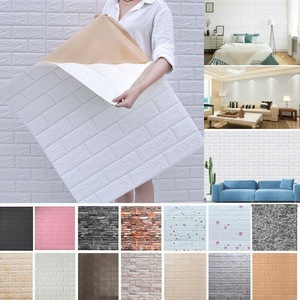 Papel Tapiz de Espuma XPE <span class=keywords><strong>para</strong></span> Paredes Interiores, Resistente al Agua, con Diseño de Ladrillo, a Buen <span class=keywords><strong>Precio</strong></span>, <span class=keywords><strong>para</strong></span> el Hogar y Restaurantes - Product Image 4