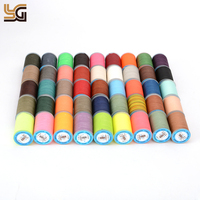 0.55mm étanche sans décoloration fils cirés à coudre pour cuir fil ciré rond