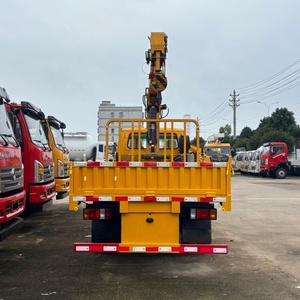 Marca japonesa ISUZU 4x2 Camión con cabina <span class=keywords><strong>de</strong></span> doble fila Montado Grúa <span class=keywords><strong>de</strong></span> 3,5 toneladas Camión grúa nueva a la venta - Product Image 5